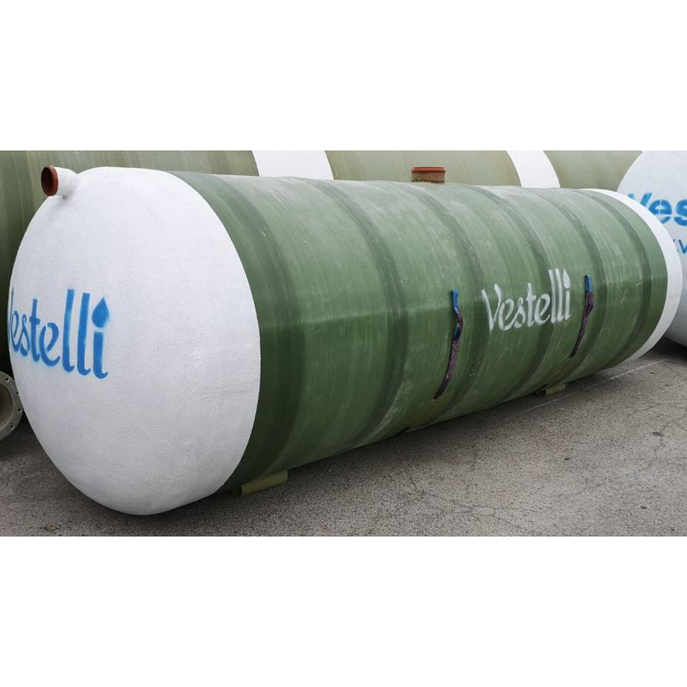 Vestelli Umpisäiliö 8-10-12 m³ lasikuitua – kestävä jätevesiratkaisu mökille ja omakotitaloon